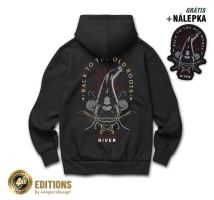 4ANGLERSDESIGN Mikina Back To The Old Roots