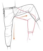 Fortis Kalhoty Zateplené Trail Pant Lined (10)