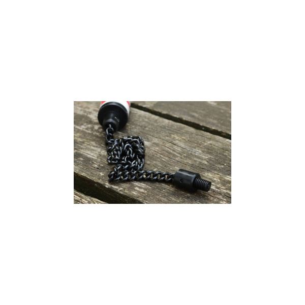 Solar Náhradní Řetízek Černý s Plastovým Koncem 5 Palců