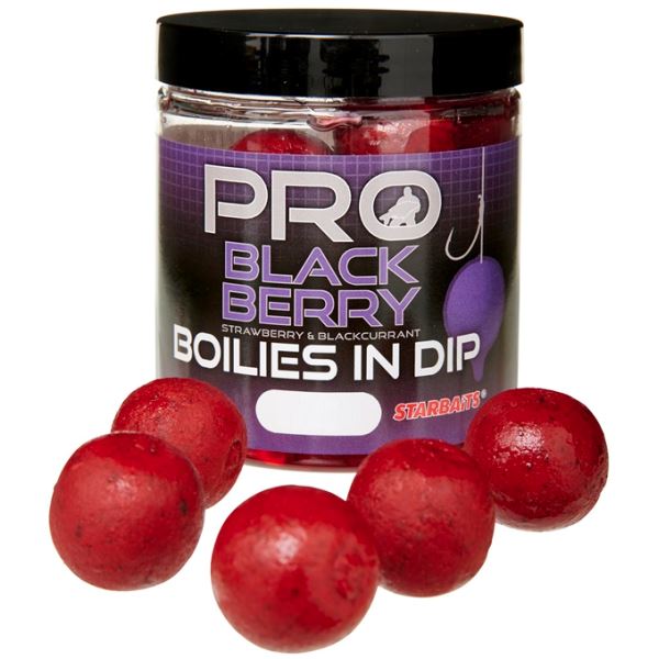 Starbaits Boilies In Dip Probiotic Blackberry 150 g