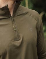 Korda Triko Kool UPF Zip Jersey Dark Olive (3)