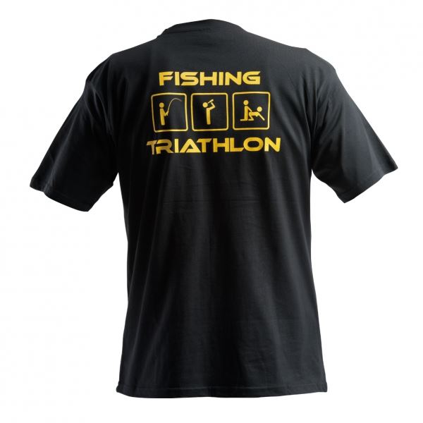 Doc Fishing Triko Triathlon Černá