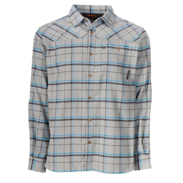 Grundéns Košile Steelhead Flannel Metal Plaid