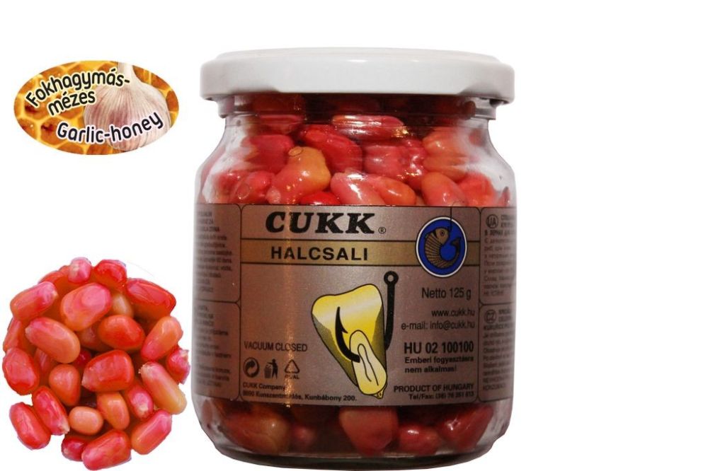 Levně Cukk kukuřice bez nálevu 220 ml-česnek/med