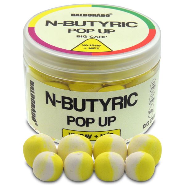 Haldorádó Pop-Up N-Butyric Big Carp 50 g 13+17 mm Kyselina Máselná