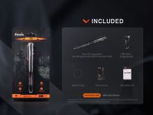 Fenix Taktické Pero T6 s LED Svítilnou Černé (3)