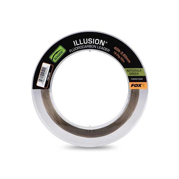 Fox Fluorocarbon Edges Illusion Leader Naturals Green 50 m