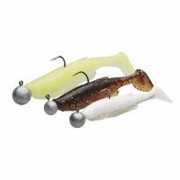 Savage Gear Gumová Nástraha Fat Minnow T-tail Kit Mixed Colors 36 ks (1)