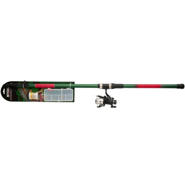 Mitchell Prut Target II Trout T400 Combo Light 4 m 5-20 g s Navijákem a Krabička Nástrah