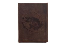 Mercucio Dokladovka Světlehnědá Embos Štika S Udicí