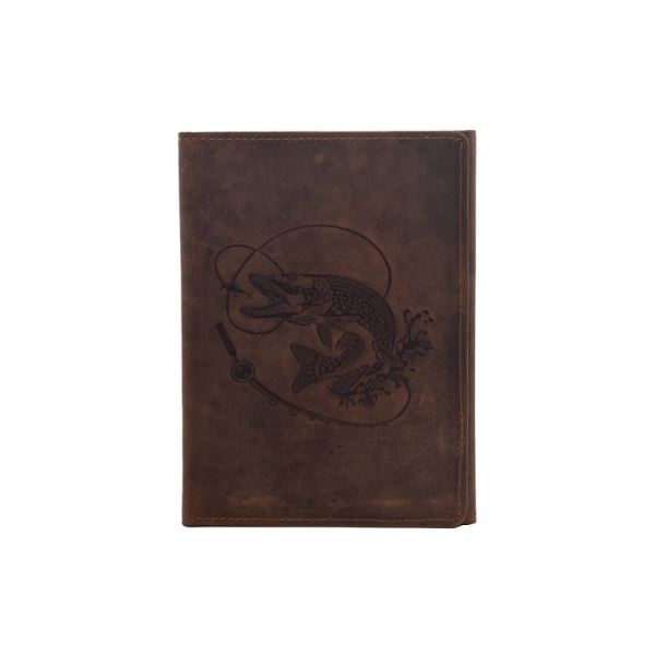 Mercucio Dokladovka Světlehnědá Embos Štika S Udicí