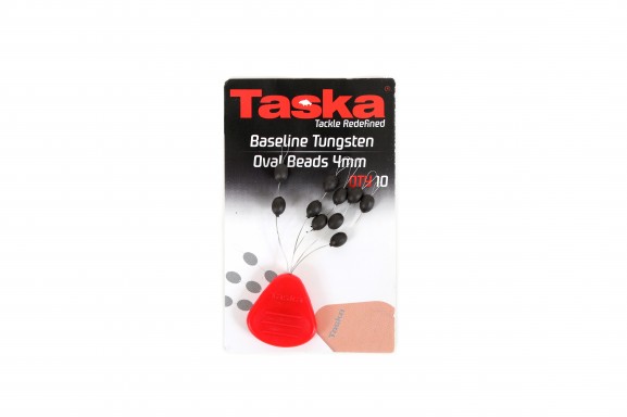 Taska tungsten set oválných korálků 4,6,8 mm po 4 ks