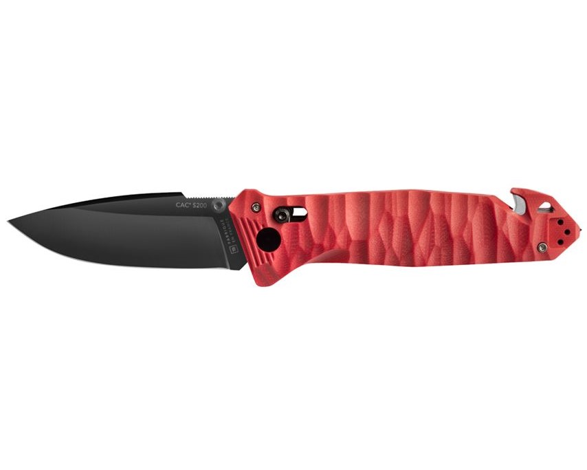 Tb outdoor zavírací nůž cac s200 french army g10 hladké ostří red