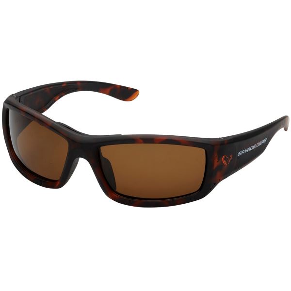 Savage Gear Brýle Polarized Sunglasses Floating Brown