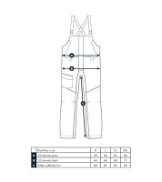 Adventer & Fishing Membránové Kalhoty Titanium & Black (2)