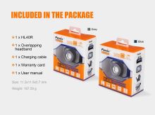 Fenix Nabíjecí Zaostřovací Čelovka Blu HL40R (1)