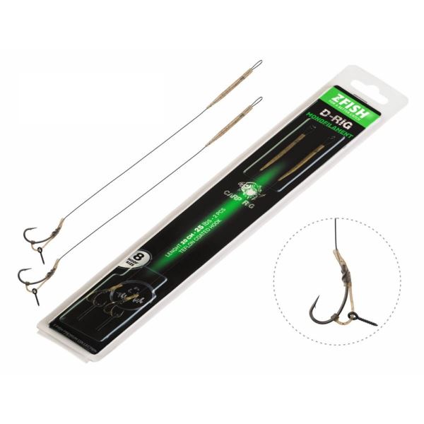 Zfish Návazec Monofilament D-Rig 20 cm