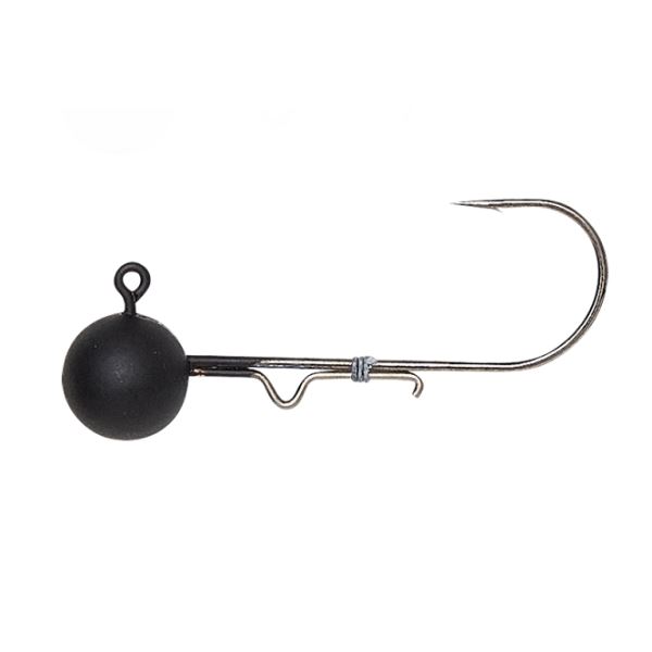 Savage Gear Jigová Hlavička Tungsten Ball Jighead Matt Black 1/0