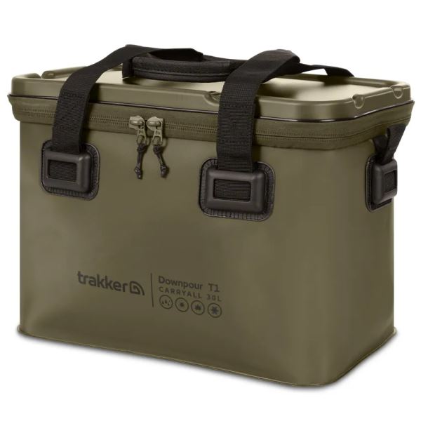 Trakker Voděodolná Taška Downpour T1 Carryall M 30L - Green