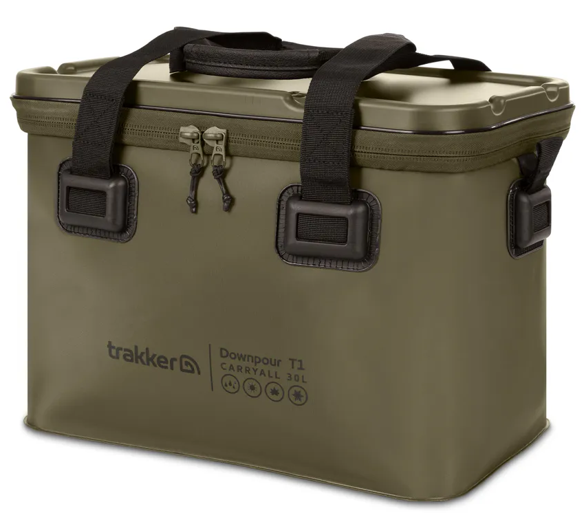 Trakker voděodolná taška downpour t1 carryall m 30l - green