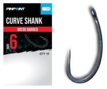 Nash Háčky Curve Shank Barbless 10 ks - Velikost 6