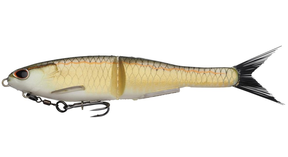 Berkley gumová nástraha powerbait nessie gold shad 12 cm 11 g