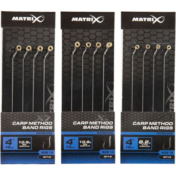 Matrix Návazec X7 Carp Method Band Rigs 10 cm