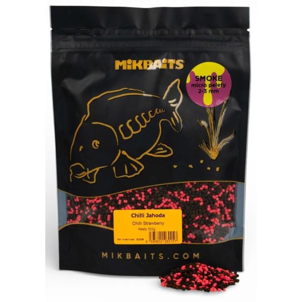 Mikbaits Smoke Micro Pelety 2-3 mm 350 g