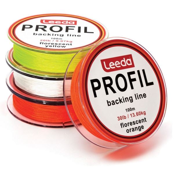 Leeda Profil Backing Line 20 lb 100 m Orange