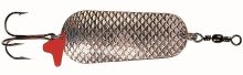 Dam Třpytka Effzett Scales Spoon Sinking Silver Silver - 4,5 cm 16 g