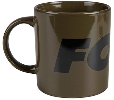 Levně Fox hrnek collection ceramic mug green black 350 ml