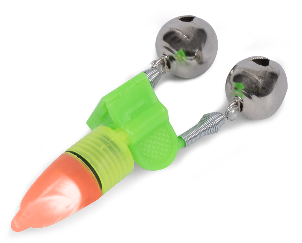 Zebco rolnička trophy double bell with red battery light 16 mm