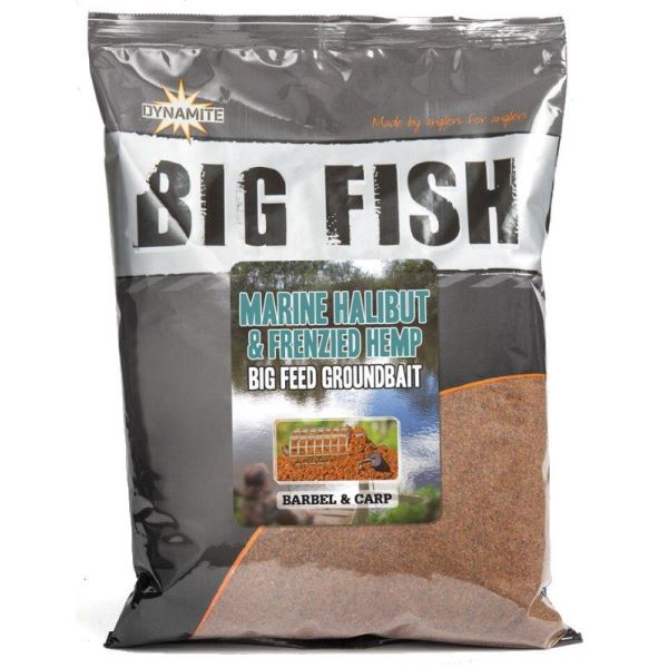 Dynamite Baits Krmítková Směs Groundbait Big Fish Marine Halibut - 1,8 kg