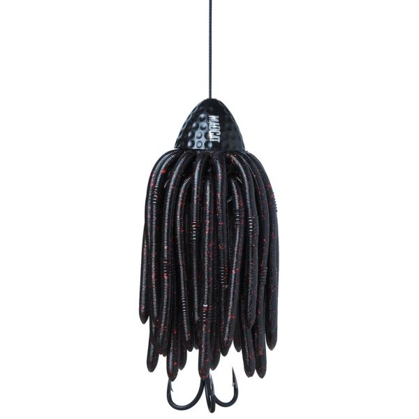 Madcat Chobotnička Worm Teaser Sinking 1,0 mm 220 lb 35 cm Black