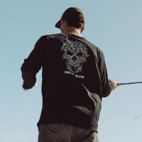 Grundéns Funkční UV Triko Bait Ball LS Tech Tee Black (2)