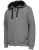 Savage Gear Mikina Classic Zip Hoodie Grey Melange