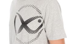 Matrix Tričko Large Mesh Logo T-Shirt Grey (5)