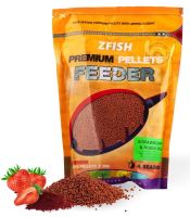 Zfish Mikro Pelety Premium Feeder Pellets 2 mm 700 g - Strawberry & Robin Red