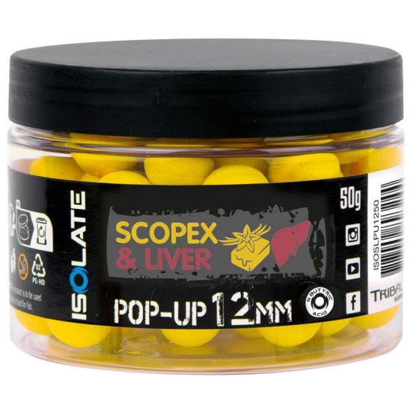 Shimano Plovoucí Boilie Isolate Pop-UP Scopex Liver