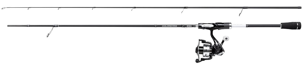 Levně Mitchell prut colors mx spinning combo white 2,13 m 7-28 g + naviják 2000 fd