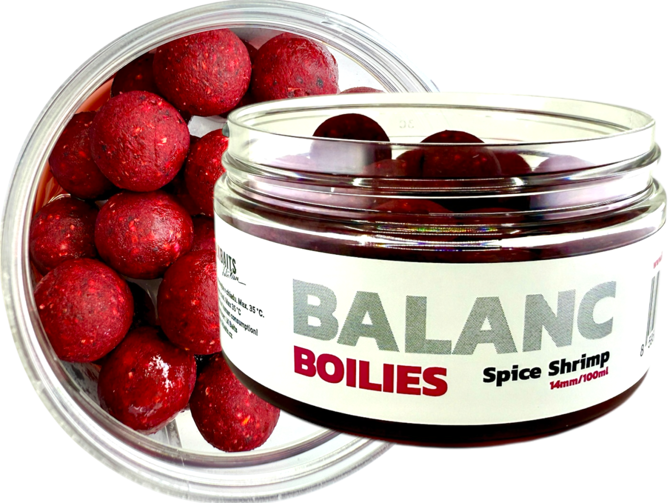 Lk baits balanc boilies spice shrimp - 20 mm 150 ml