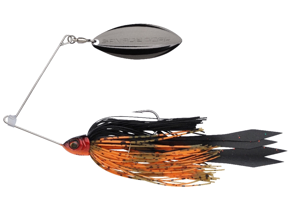 Levně Savage gear třpytka spinnerbait da lil bush red craw - 11 cm 10 g