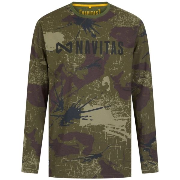 Navitas Tričko Identity Camo Long Sleeve Tee