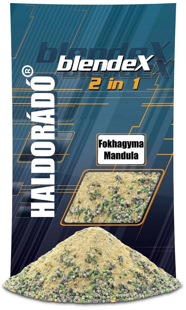 Haldorádó krmítková směs blendex 2in1 800 g - česnek mandle