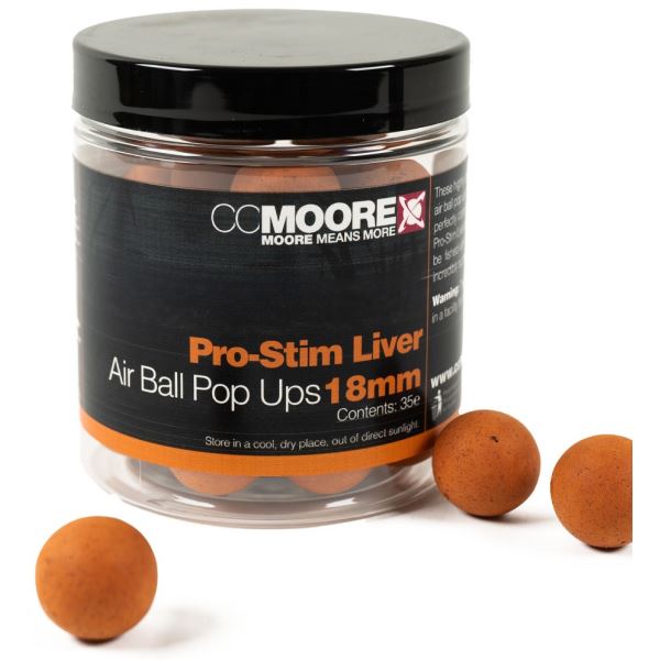 CC Moore Plovoucí Boilie Pro-Stim Liver Air Ball Pop Ups