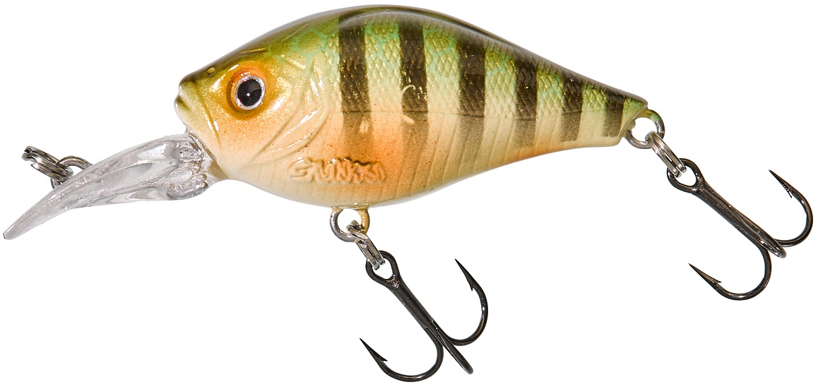 Levně Gunki wobler gigan f wild perch - 3,9 cm 4,7 g