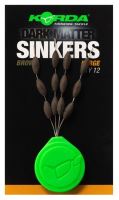 Korda Stoppery Tungstenové Sinkers Gravel Brown (8)