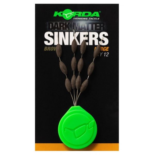Korda Stoppery Tungstenové Sinkers Gravel Brown