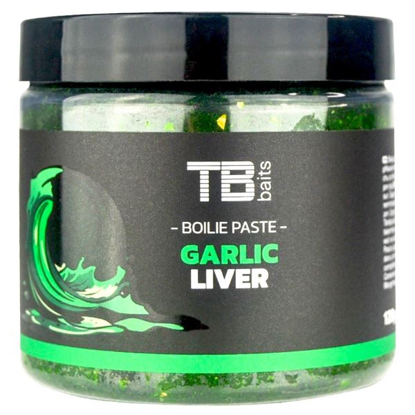 TB Baits Obalovací Pasta Garlic Liver 200 ml