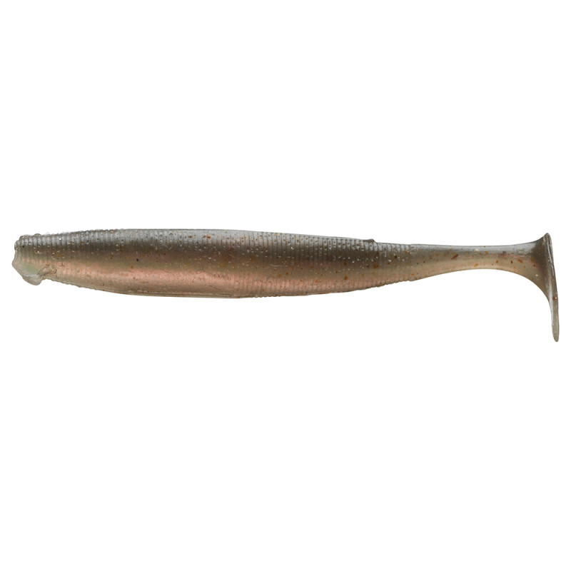 Daiwa gumová nástraha steez stirring shad smoke wakasagi - 7,1 cm 3 g 8 ks